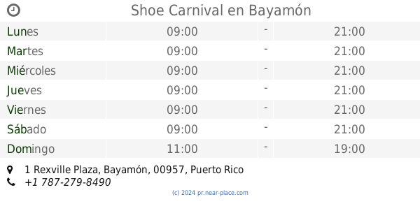 shoes carnival rexville